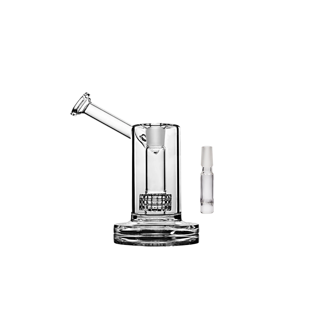 Tinymight 2 WPA-Adapter mit Matrix Mobius Sidecar Glas-Bubbler-Wasserpfeife-Bong
