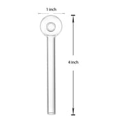 5PCS 100mm 150mm Glas Ölbrenner Pip