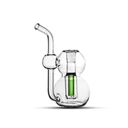 10mm Weiblich Portable Bubbler Glas Wasserpfeife Bong