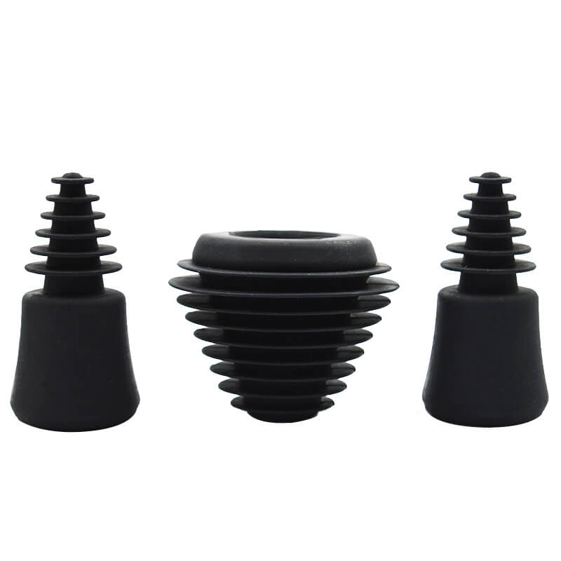3PC/Pack Silikon Universal Reinigung Stecker Kappen Stopper Kit für Wasserpfeife Glas Bong dab rig