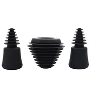 3PC/Pack Silikon Universal Reinigung Stecker Kappen Stopper Kit für Wasserpfeife Glas Bong dab rig