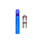 Tinymight 1 2 Farbige Stiel mit Glasmundstück Kühlung Einheit Kit