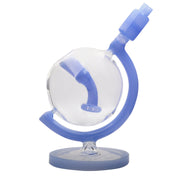 6,5 Zoll 14mm tellurion Globe Shape Matrix Perkolat Recycler Wasserpfeife Glas Bong