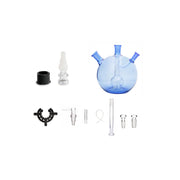 Mega globe mk2 mit 3 in 1 glas wasserpfeife bong adapter kit für storz bickel mighty mighty+ Crafty+