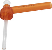 2PCS/Pack TopPuff Kunststoff Tabakpfeife mit Glasschale Wasser Stroh Konverter