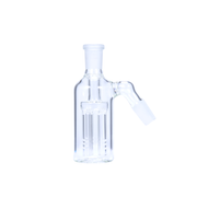 4 Zoll 14 mm 45 Grad 3-facher Downstem-Perc-Glas-Aschfänger