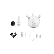 Mega globe mk2 mit 3 in 1 glas wasserpfeife bong adapter kit für storz bickel mighty mighty+ Crafty+