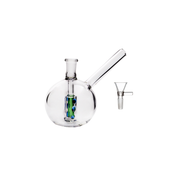 10mm Portable Mini Globe Wasserpfeife Glas Bong Öl Brenner Bowl Banger dab rig Kit