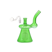 10-mm-Ölbrenner-Set mit flaschenförmigem Glaskopf und Perkolator