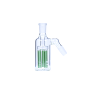 4 Zoll 14 mm 45 Grad 3-facher Downstem-Perc-Glas-Aschfänger
