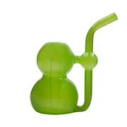 Jade Farbe Kürbis Form 10mm Weiblich Wasserpfeife Glas Bong Öl Brenner