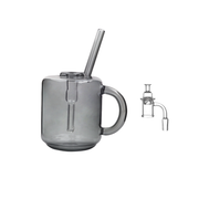14mm Kaffeebecher Tasse Glas Bubbler Wasserpfeife Bong Dab Rig Kit