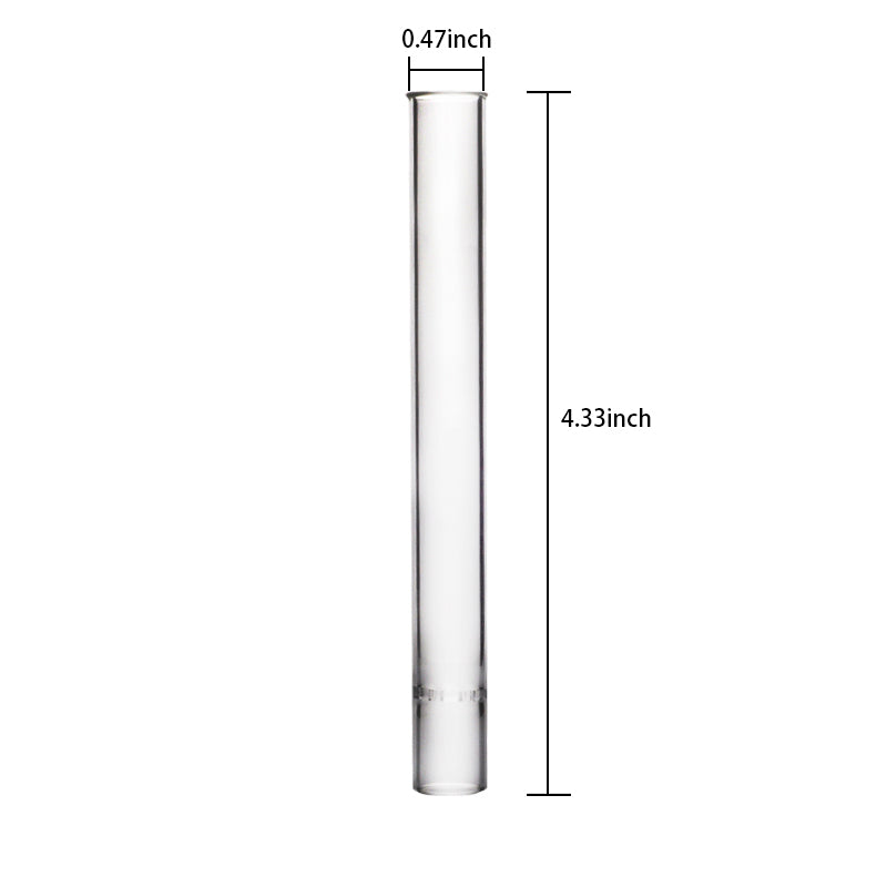 2PCS 110mm Arizer Argo Stem Glasrohr Tipped Glas Aroma Glas Ersatz