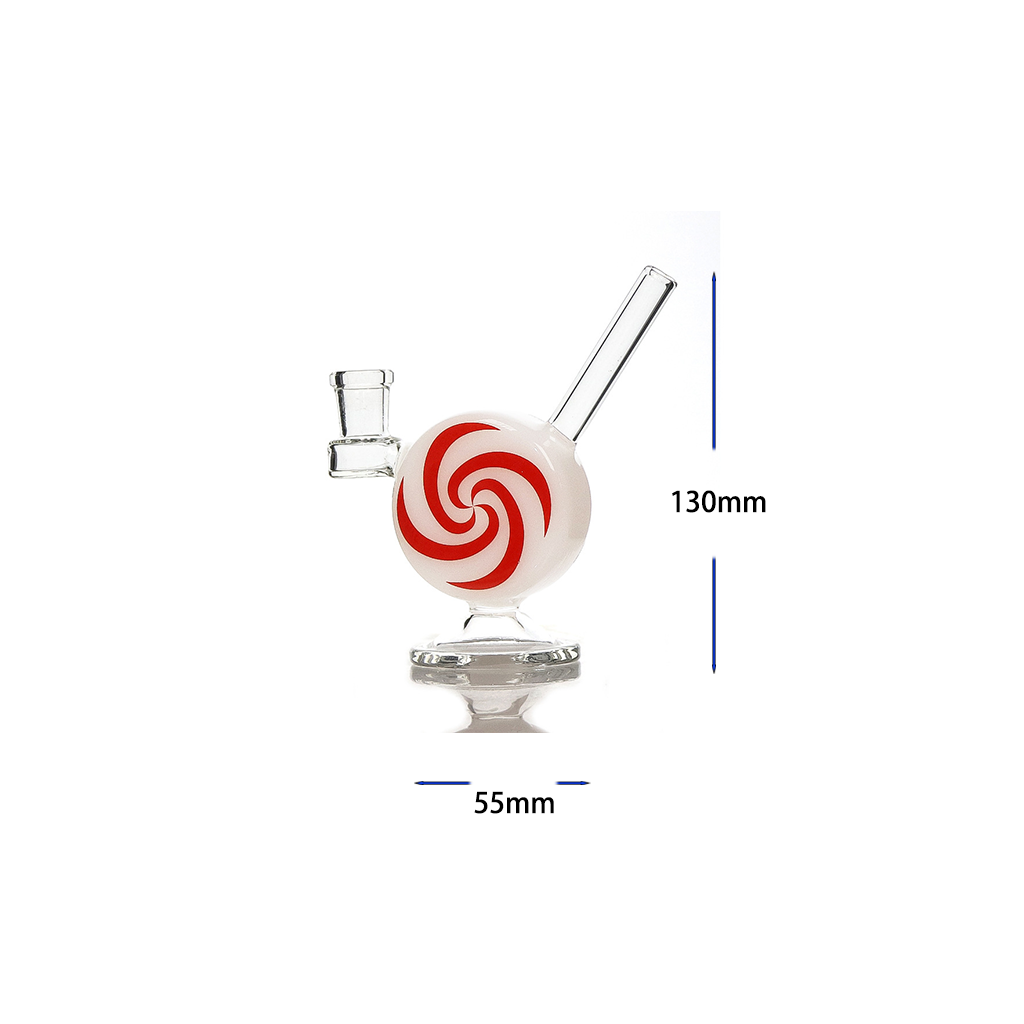 14 mm weibliche Jollypop Wasserpfeife Glasbong