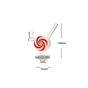 14 mm weibliche Jollypop Wasserpfeife Glasbong