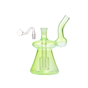 10-mm-Ölbrenner-Set mit flaschenförmigem Glaskopf und Perkolator