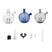 Mega Globe Glas Wasserpfeife Bong Dab Rig Adapter Peitsche Kit für Storz Bickel mächtig mächtig + Crafty +