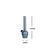 Tragbare Aluminiumlegierung Metall Wasserpfeife Bong mit verschiedenen Farben