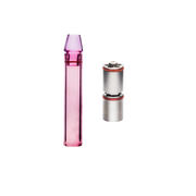 Tinymight 1 2 Farbige Stiel mit Glasmundstück Kühlung Einheit Kit