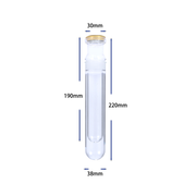 Zigarrenhumidor-Aromazufuhrrohr mit integriertem Hygrometer