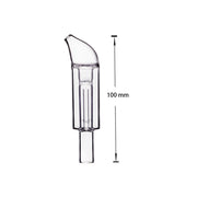 Rogue Fury Edge Healthy Rips Mini Bubbler Wasserpfeife Bong Glas Stück Attachment