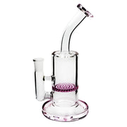 9 Zoll 14mm Duschkopf Glas Bubbler Wasserpfeife Bong Honigwabe Perc