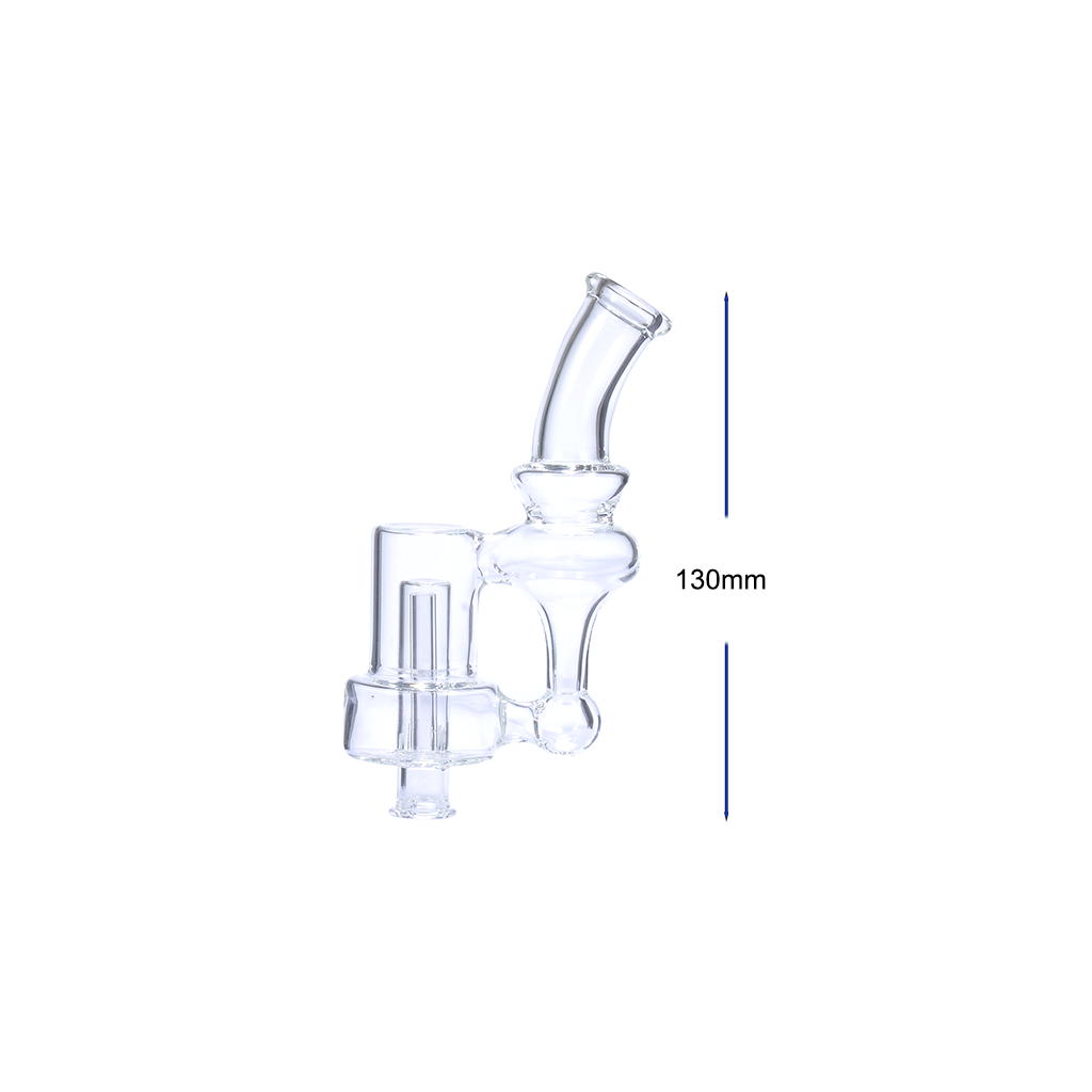 Puffco Pivot Wasserpfeife Glas-Bubbler Bong Aufsatz