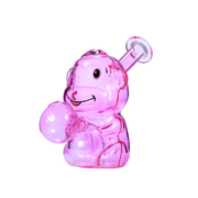 Hübsche Glas-Ölbrenner-Wasserpfeife in Hundeform