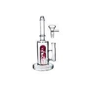 9 Zoll Kühlung 14mm Wasserpfeife Bong Glas mit Blume Bowl