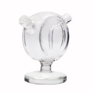 Portable Fishbowl Glas Bubbler Wasserpfeife Bong für Dynavap