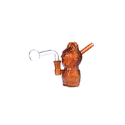 4,5 Zoll, 14 mm, weiblicher Anschluss, Lucky Cat Wasserpfeife/Bong, Glas-Ölbrenner