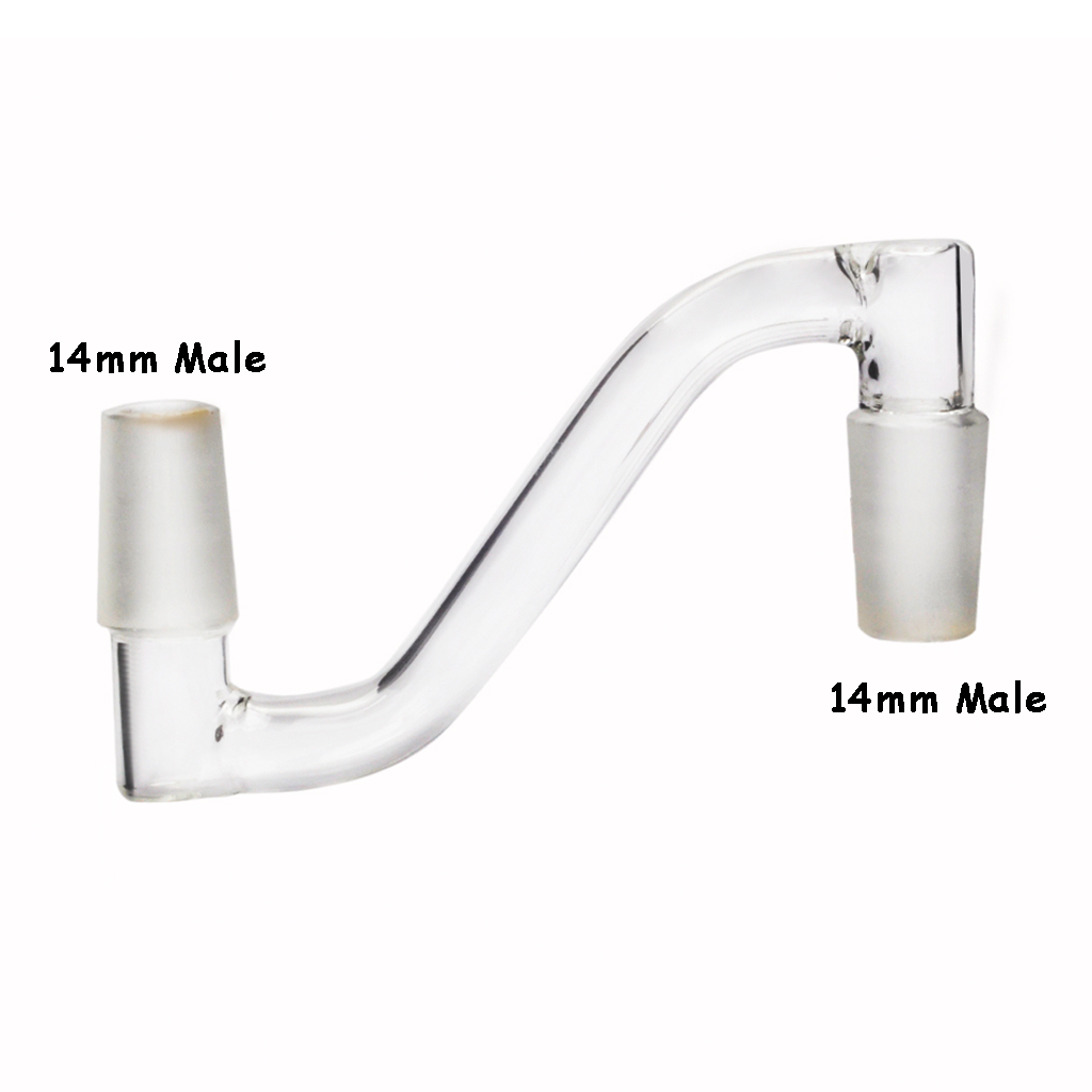 10mm 14mm 18mm männlich zu weiblich sidestep Version Glasadapter für Wasserbong Rohr Dab Rig