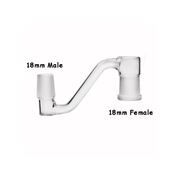 10mm 14mm 18mm männlich zu weiblich sidestep Version Glasadapter für Wasserbong Rohr Dab Rig