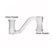 10mm 14mm 18mm männlich zu weiblich sidestep Version Glasadapter für Wasserbong Rohr Dab Rig