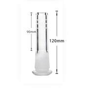 2/2.5/3/3.5/4/4.5/5/5.5/6 Zoll 2PCS 14mm 18mm Ersatz Diffused Bong Downstem Dab Rig Wasserpfeife