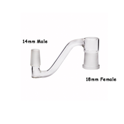 10mm 14mm 18mm männlich zu weiblich sidestep Version Glasadapter für Wasserbong Rohr Dab Rig