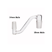 10mm 14mm 18mm männlich zu weiblich sidestep Version Glasadapter für Wasserbong Rohr Dab Rig