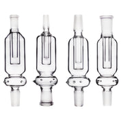 10 mm 14 mm Glasadapter Stecker auf Buchse Wasserpfeife Bong Ash Catcher Reclaimer Bubbler
