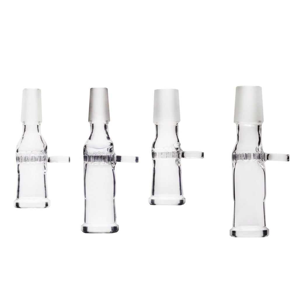 14 mm 18 mm männlich weiblich L XL Eingebauter Glasschirm Elev8R Injektorschale mit rundem Griff
