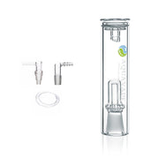 14 mm Bubbler Glas mit 10 mm/14 mm/18 mm 3 in 1 Wasserpfeifen Bong Adapter Kit für Arizer Extreme Q XQ2