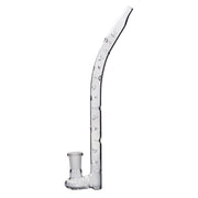 10mm 14mm 18mm 3D Kühlglas Sherlock Dimpled J Hook Stand Rohrschaft Vorbau