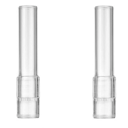2 STÜCKE Arizer Solo 2 Air 2 Air Max Ersatzglasrohr Aromaschaft 70 mm