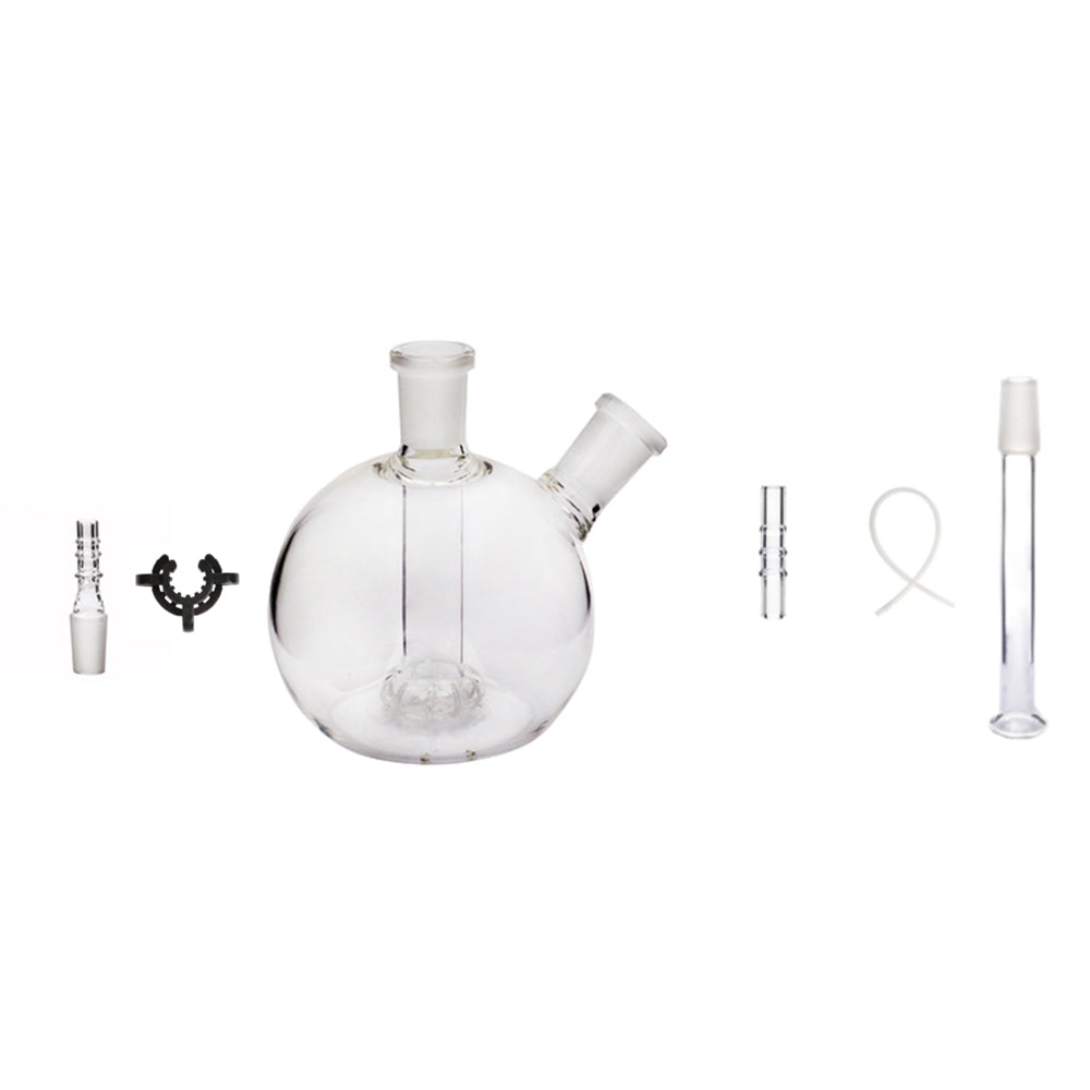 80mm Durchmesser 6 in 1 14 weiblich Mega Globe Wasserpfeife Bong  full start Kit voller Start-Kit