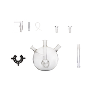 Alles in einem 14 mm weiblichen Mega Globe MK 2  Wasser bong Pfeife Bubbler Glas Komplettset