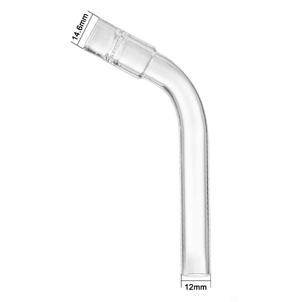 2ST Arizer Solo 2 Air 2 Air max Gebogener Glasrohrstiel