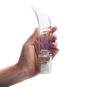 Arizer extreme Q XQ2 Hydratube Bubble 14 mm weiblich gebogenes Mundstück aus Glas mit Wasserpfeifen-Bong-Peitschen-Adapter-Kit