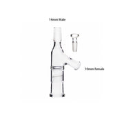 Wasserpfeifen Bong Dab Rig Zubehör 10mm 14mm 18mm Elev8R  Injektorschale aus Glas  Durchgangsadapter