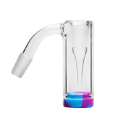 45 90 Grad 14 mm männlich weiblich Reclaim Catcher Glasadapter mit Silikonglas