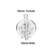 85 mm Durchmesser 14 mm 18 mm Männlich Weiblich Pulsar Swiss Ash Catcher Wasserbong Dab Adapter