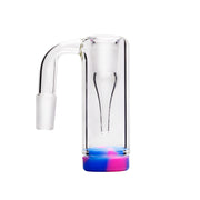 45 90 Grad 14 mm männlich weiblich Reclaim Catcher Glasadapter mit Silikonglas